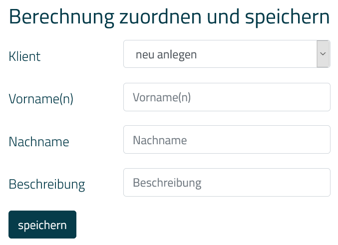 Bild Formular Datenspeicherung